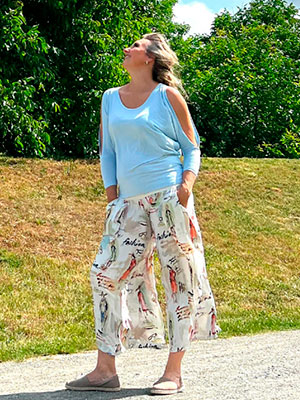 Kalhotová sukně fashion