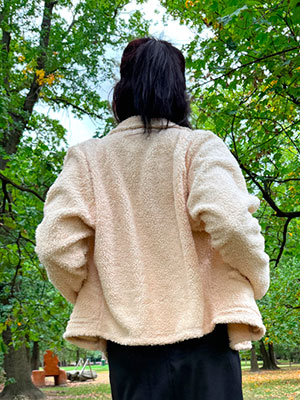 Oversize sako teddy