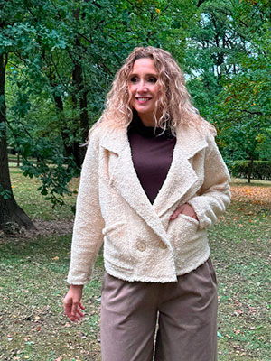 Oversize sako teddy