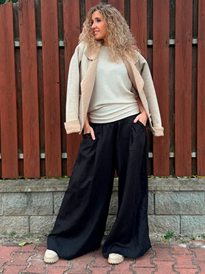 Oversize plyšové sako