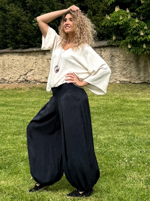Harémky Tenzel Deep Indigo
