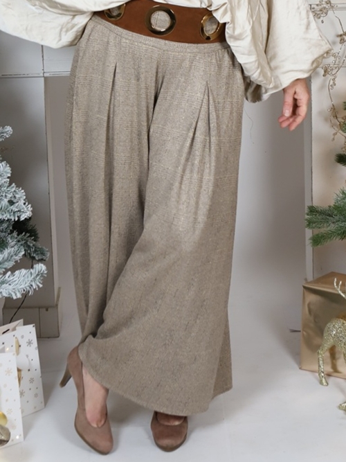 Kalhotová sukně dlouhá glenček