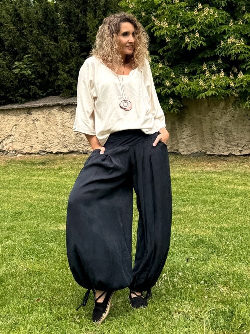 Harémky Tenzel Deep Indigo