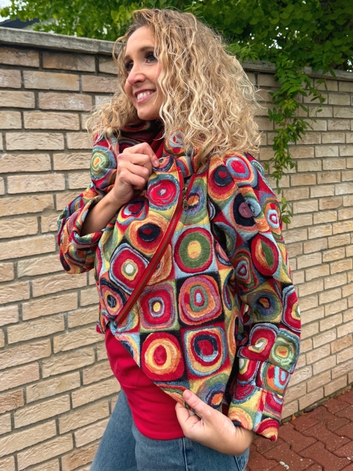 Kabátek netopýr barvy