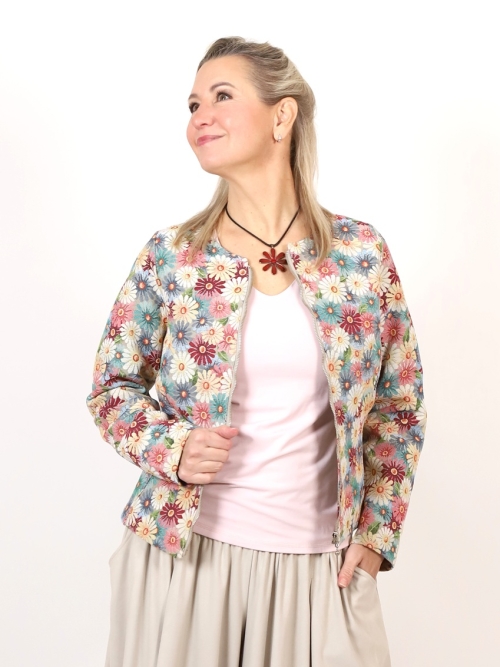 Sáčko na zip květy